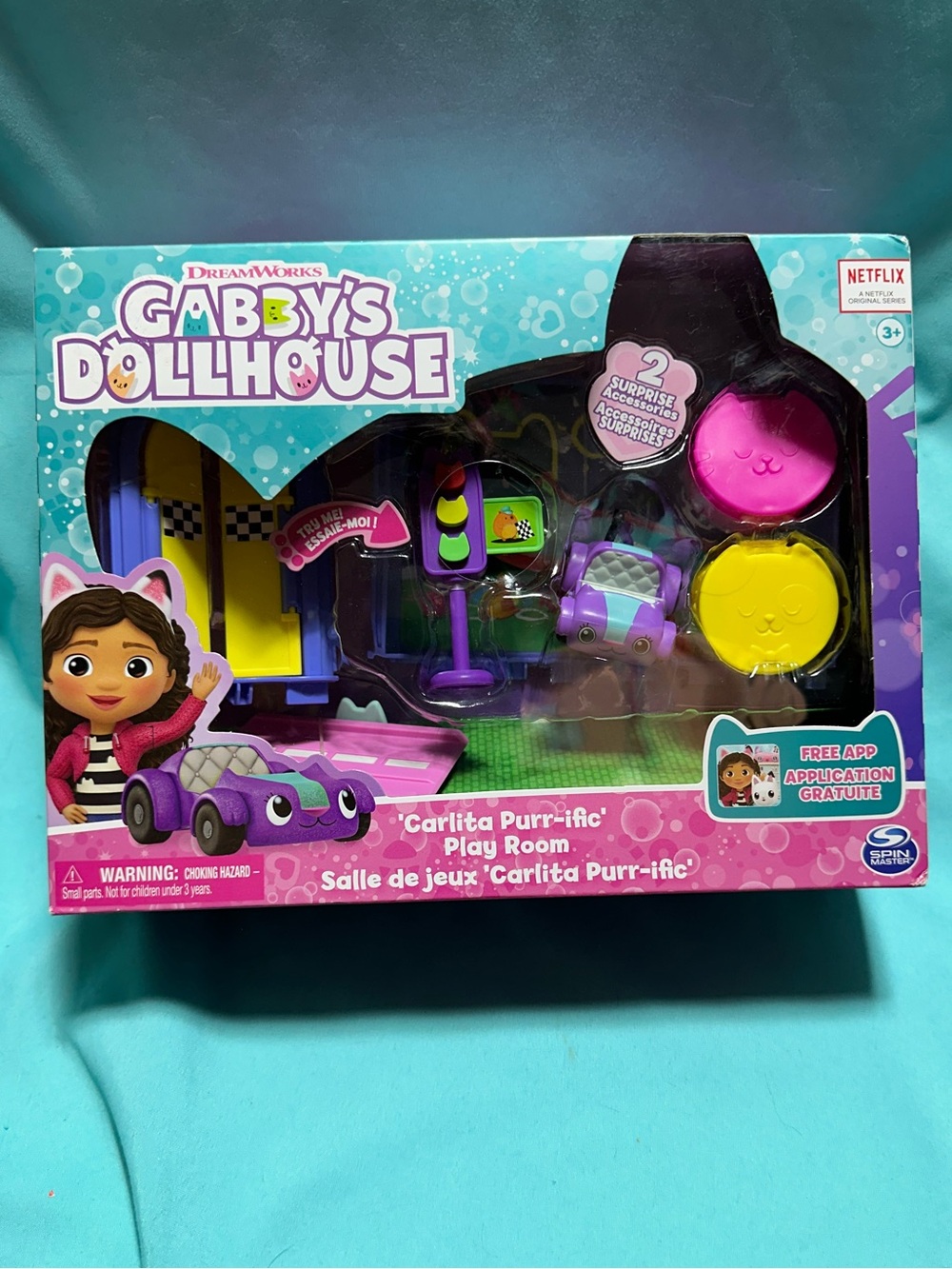 DreamWorks - Gabby’s Dollhouse - Carlita Purr-ific Play Room